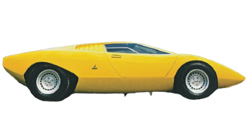 Lamborghini countach prototype