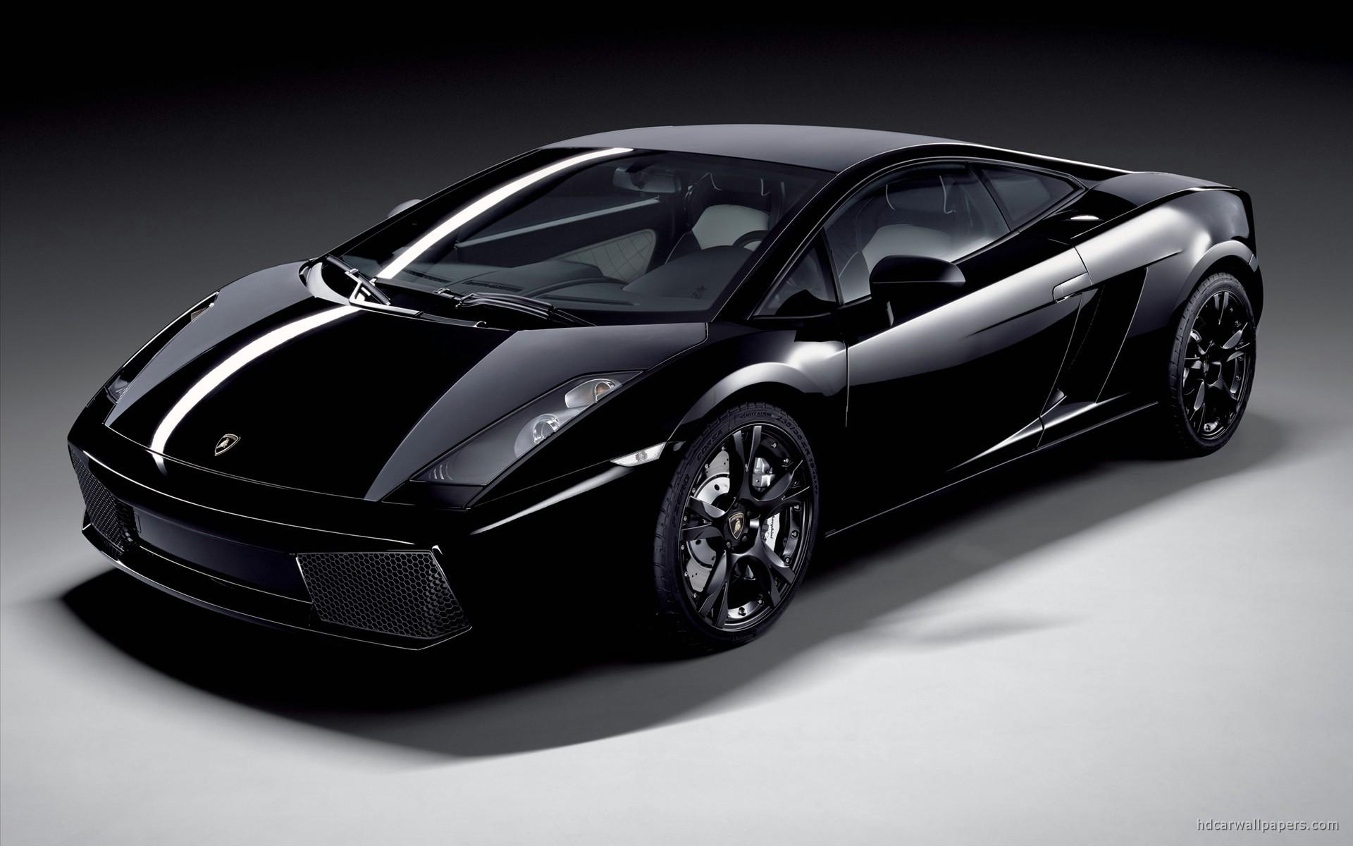 Lamborghini gallardo nera wide