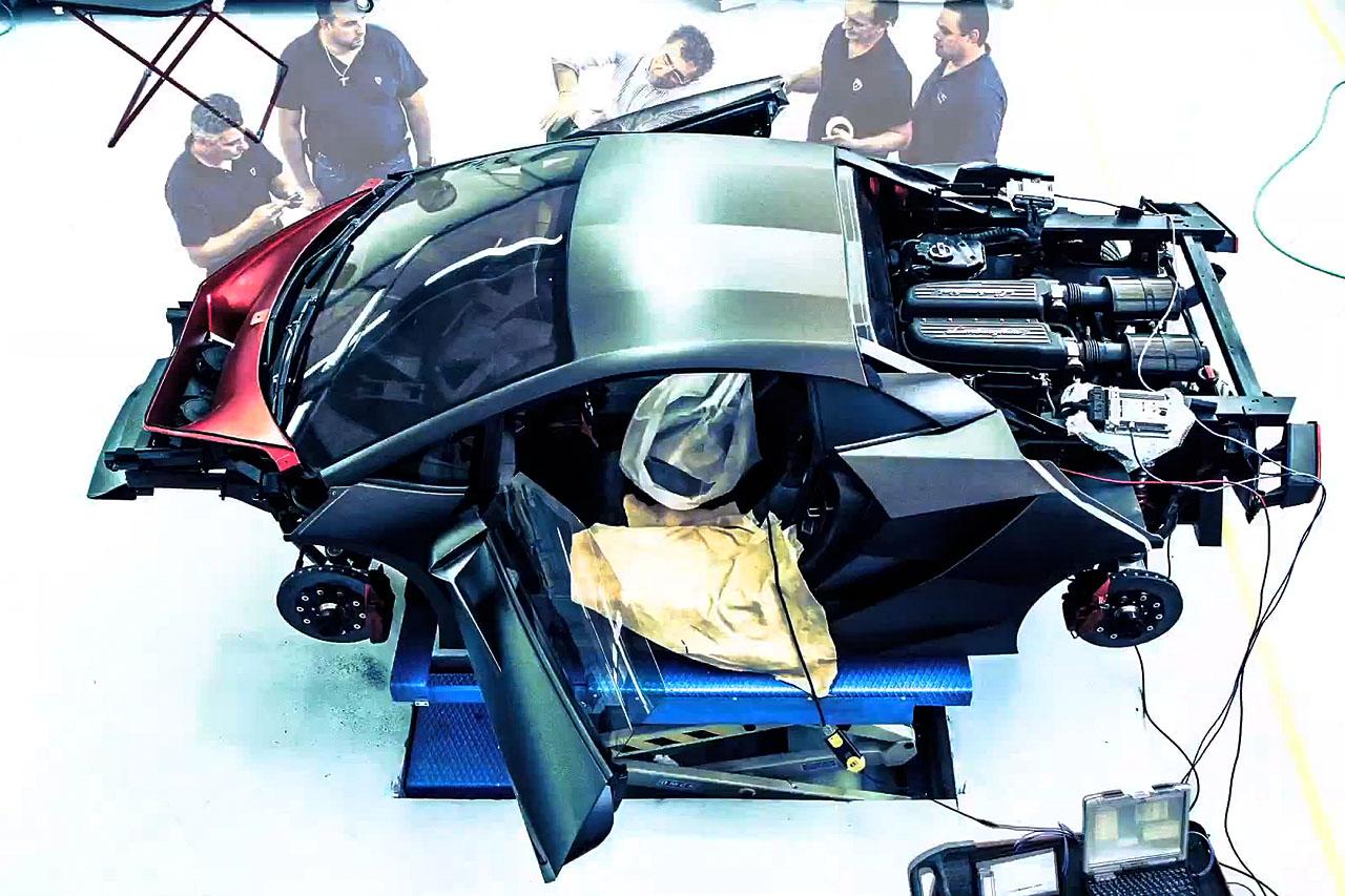 The lamborgini sesto elemento, the 2010 paris motor show concept car from sant'agata. Image copyright: automobili lamborghini spa