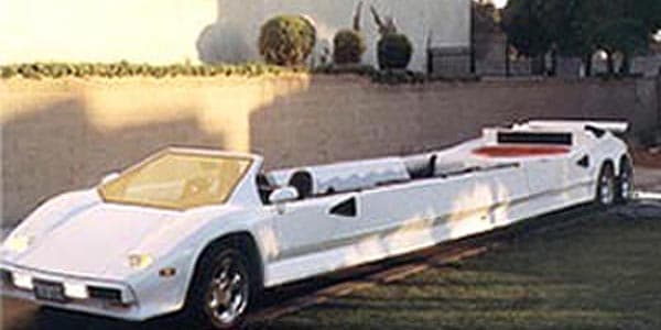 Lamborghini countach super stretch limousine (replica) - lamborghini countach