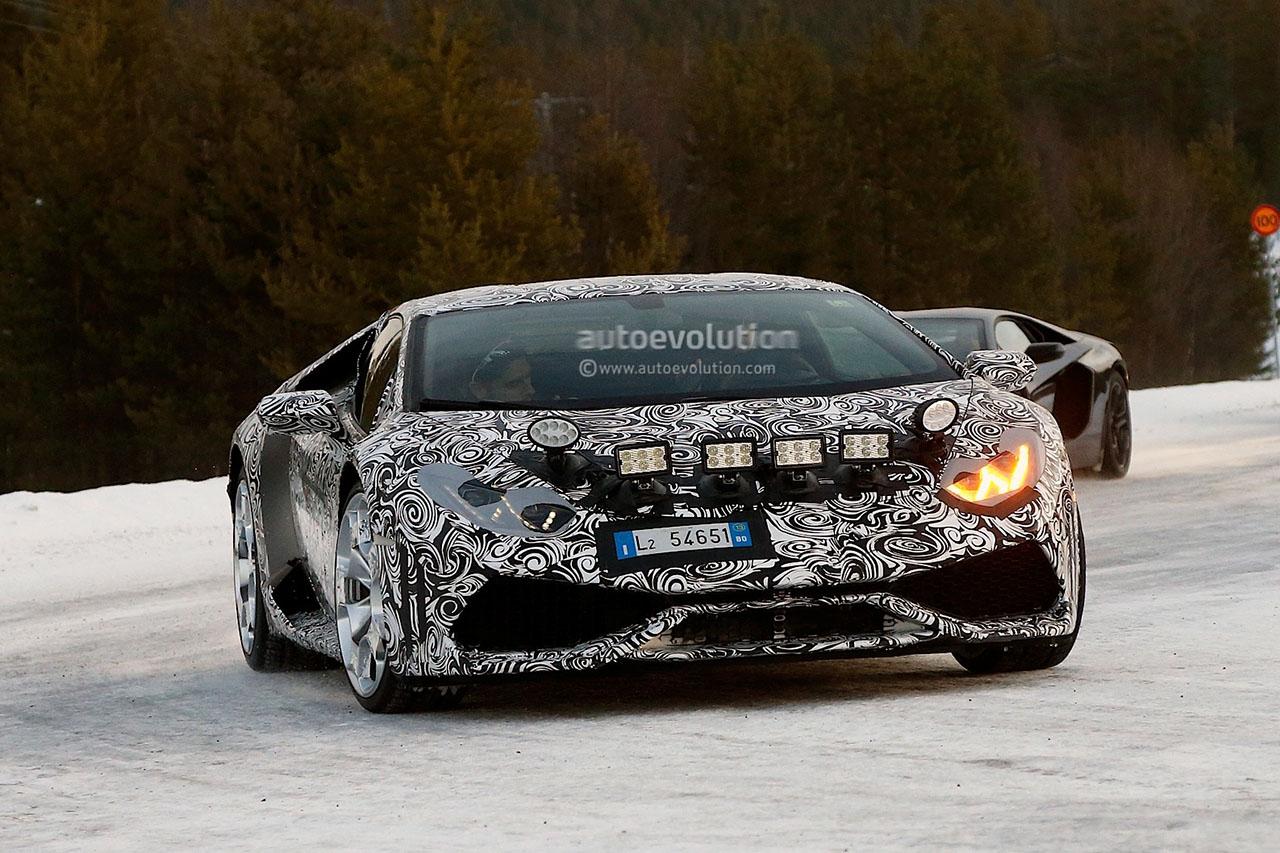 Lamborghini huracan winter testing 5 1