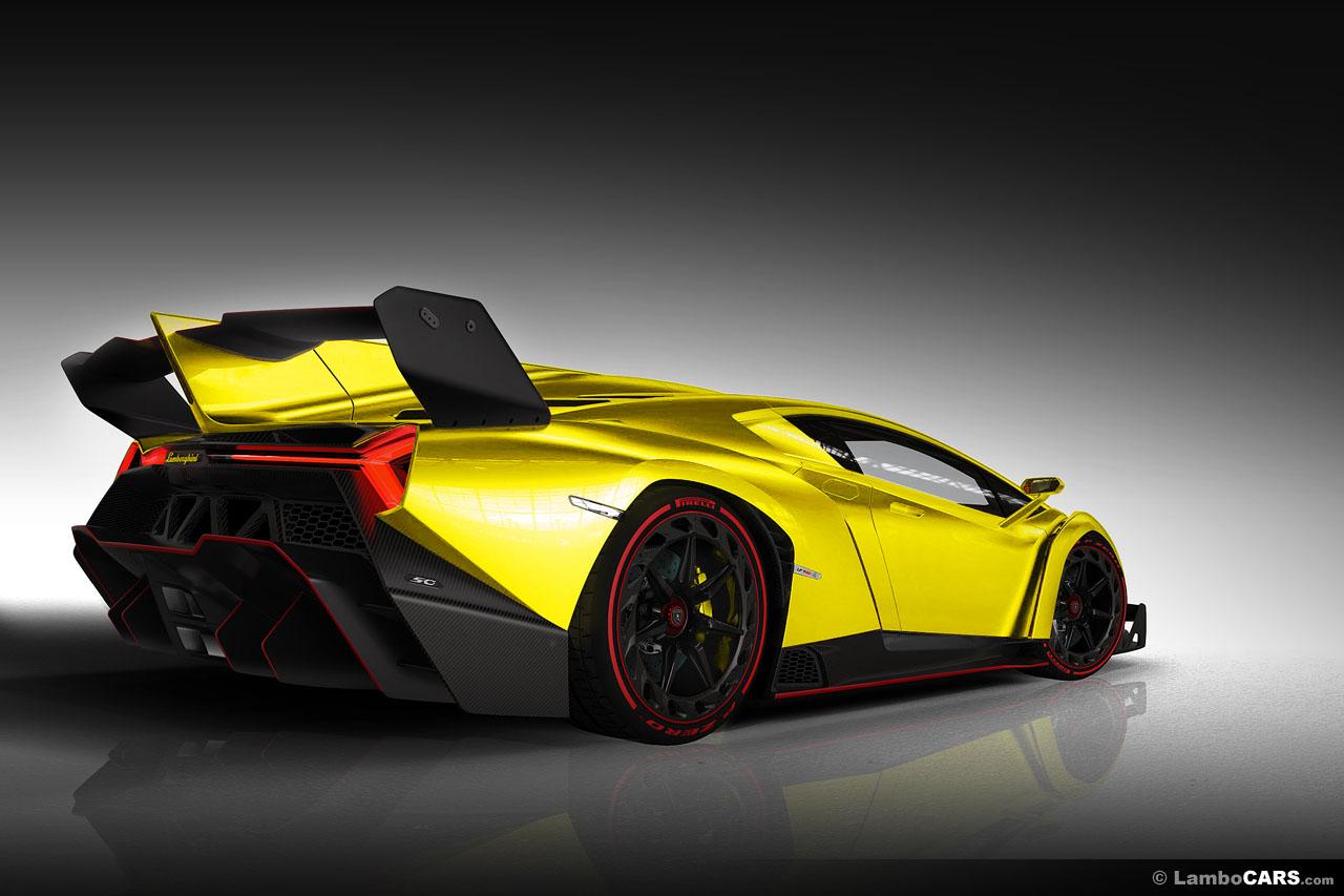 Lamborghini veneno giallo 1
