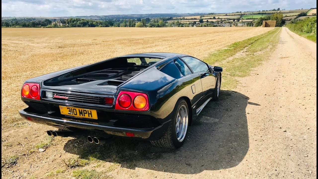 Lamborghini diablo is the first version the best driving diablo of all