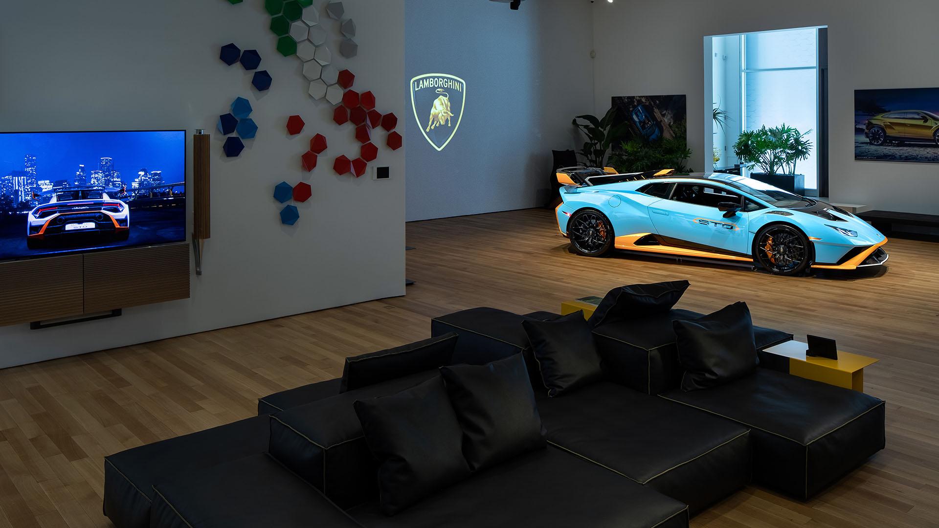 Lamborghini vip lounge new york 1