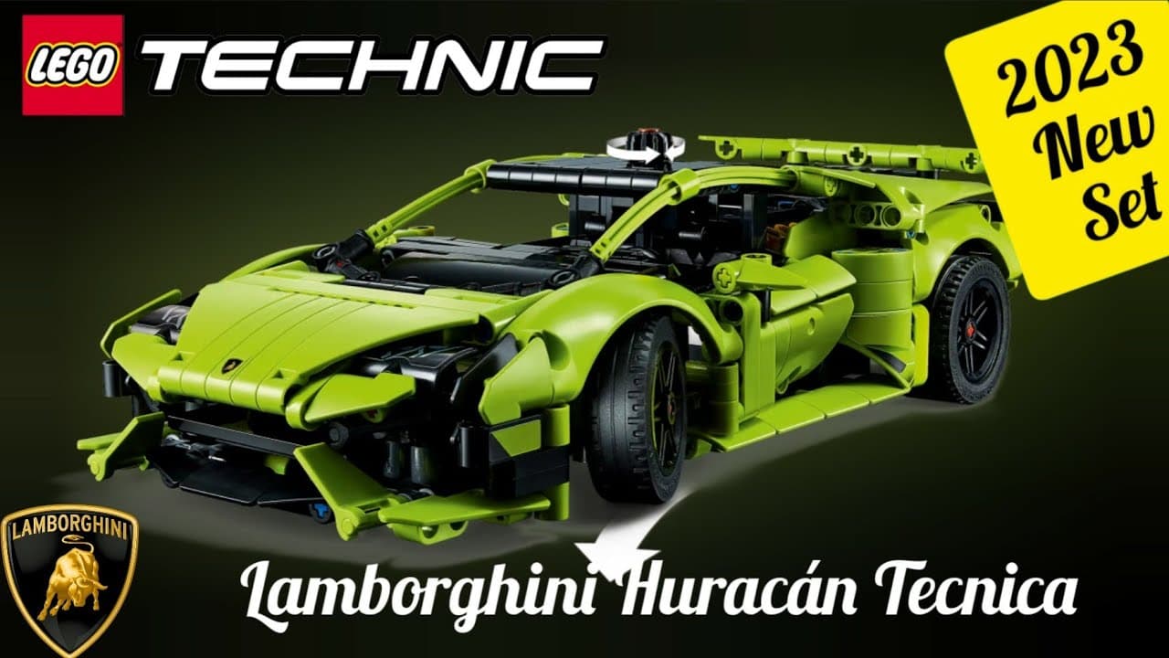 midler jeg er enig deltager LEGO Huracan Tecnica Arrives On 1st August 2023 - LamboCARS