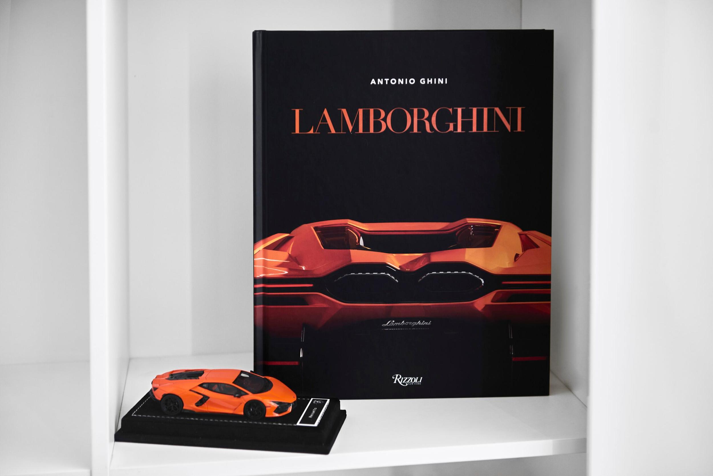 "the official lamborghini book" by antonio ghini