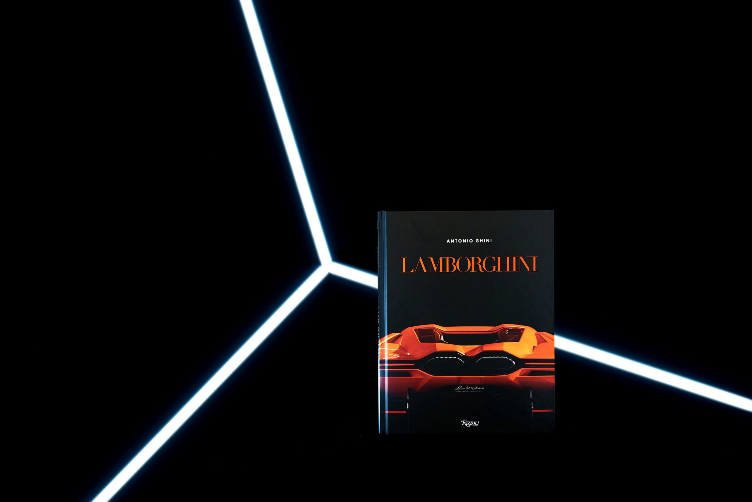 Lamborghini book showcased here