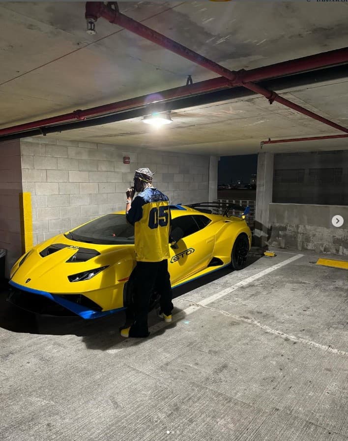 Travis Scott's Lamborghini Car Collection