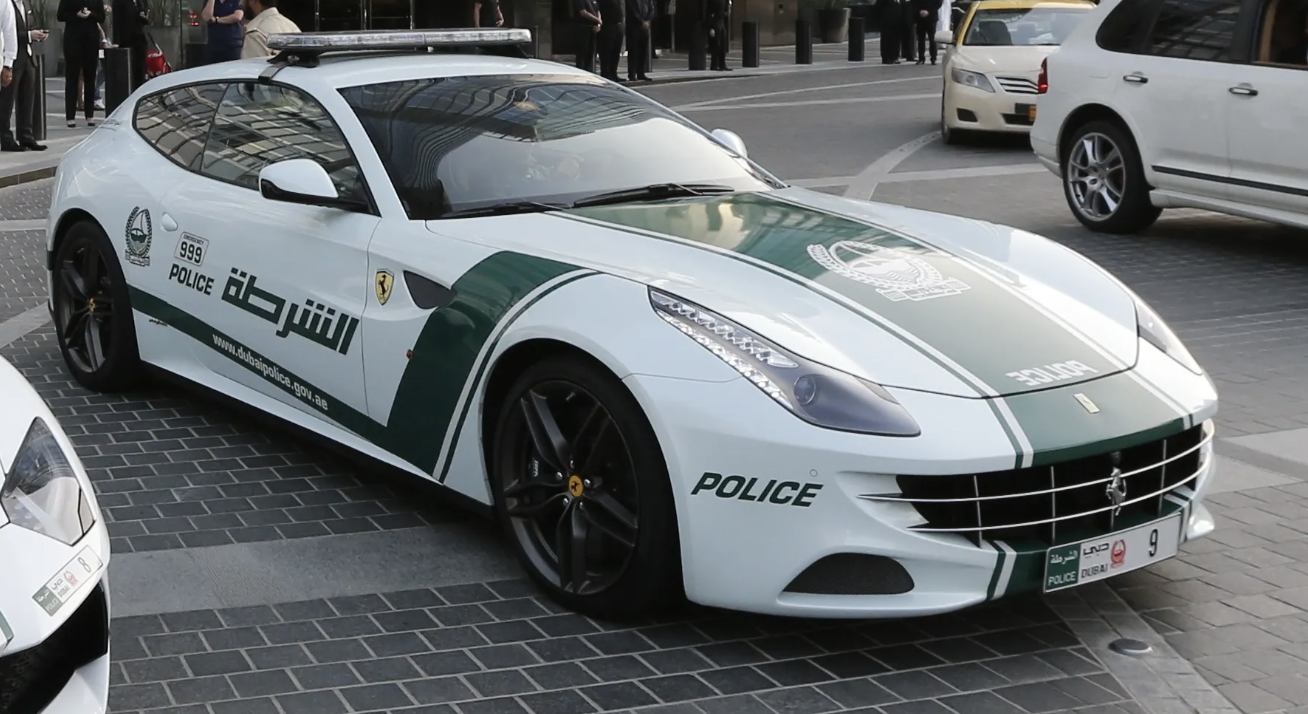 Ferrari ff dubai police car