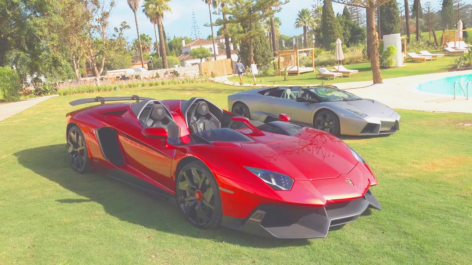 Extremely Rare & Expensive Aventador J & Reventon Roadster