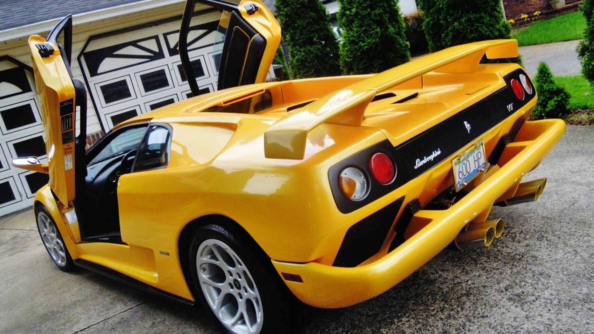 Lamborghini diablo replica from craigslist