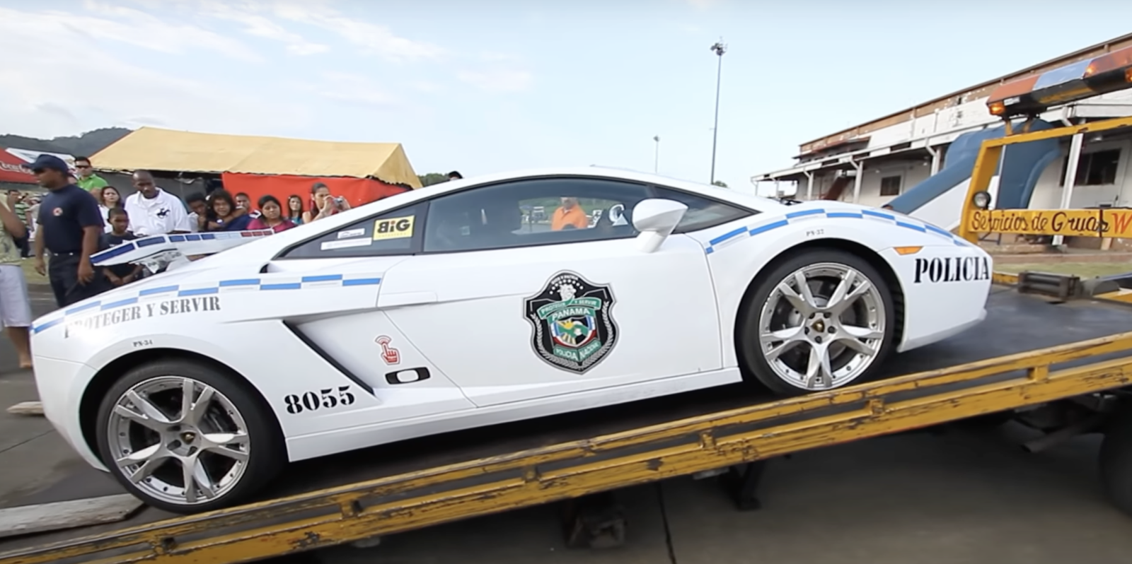 Lamborghini gallardo policia panama