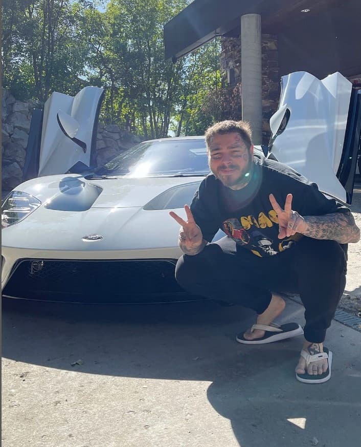 Post malone's car collection