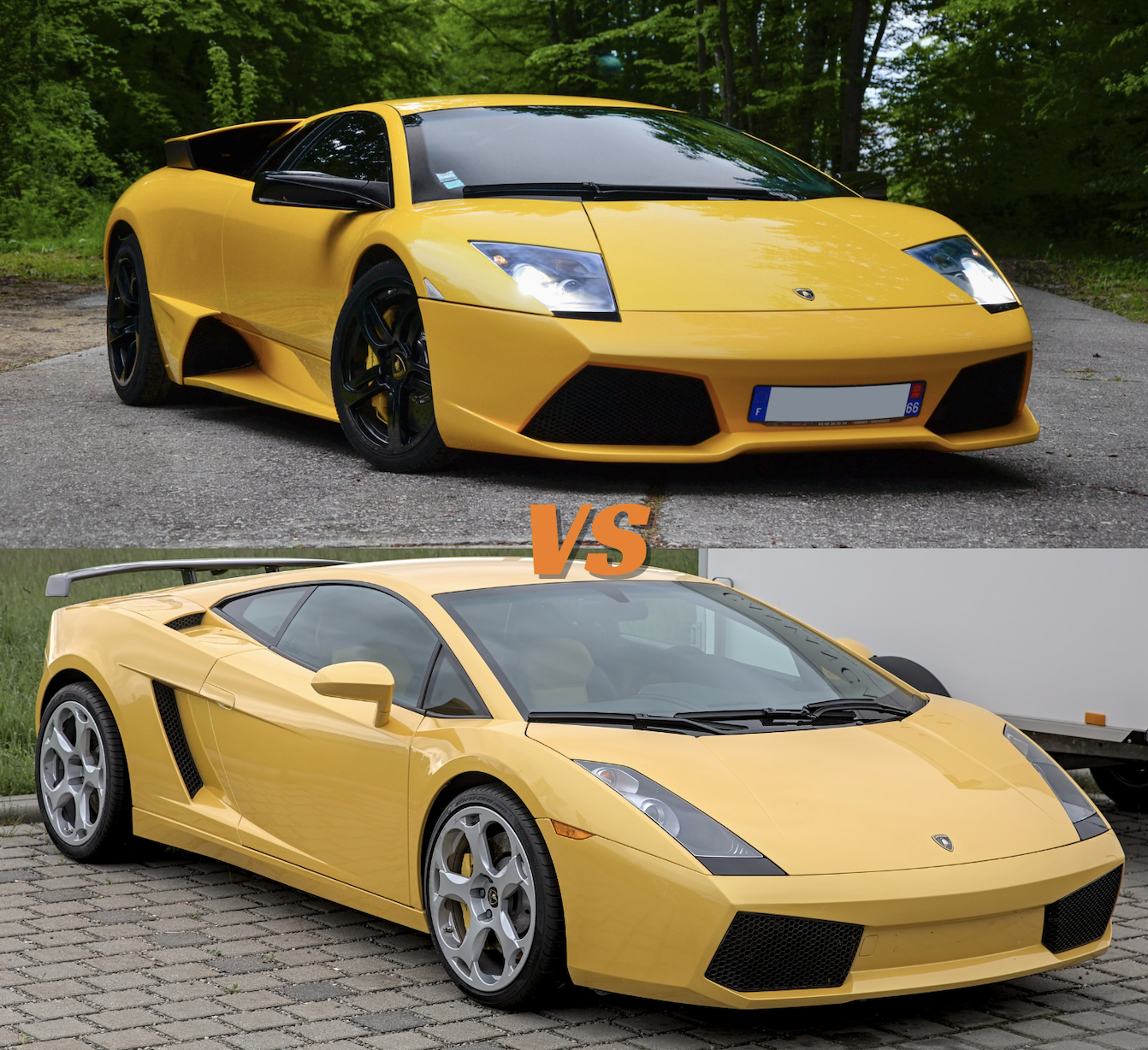 Lamborghini murcielago vs gallardo