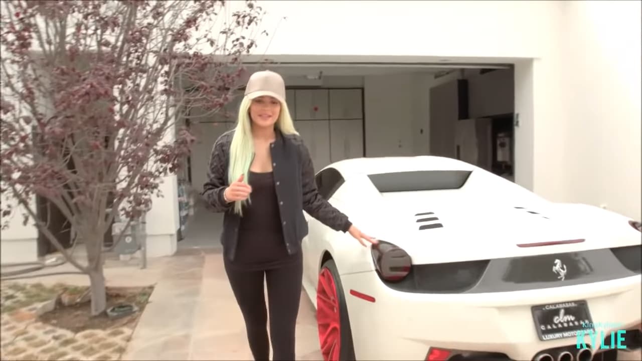 Kylie jenner's car collection