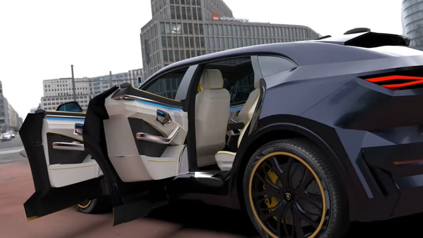 2025 Lamborghini Urus PHEV Rendering