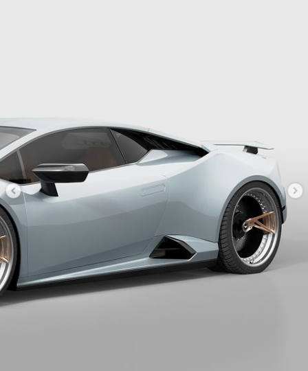 One-Spoke Wheel for Lamborghini Huracan by Vorsteiner